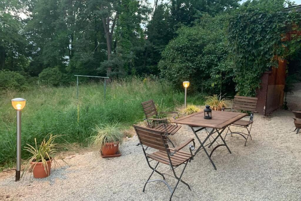 Gartenwohnung 5 Min. Zur Stadt Hagenau Ngoại thất bức ảnh